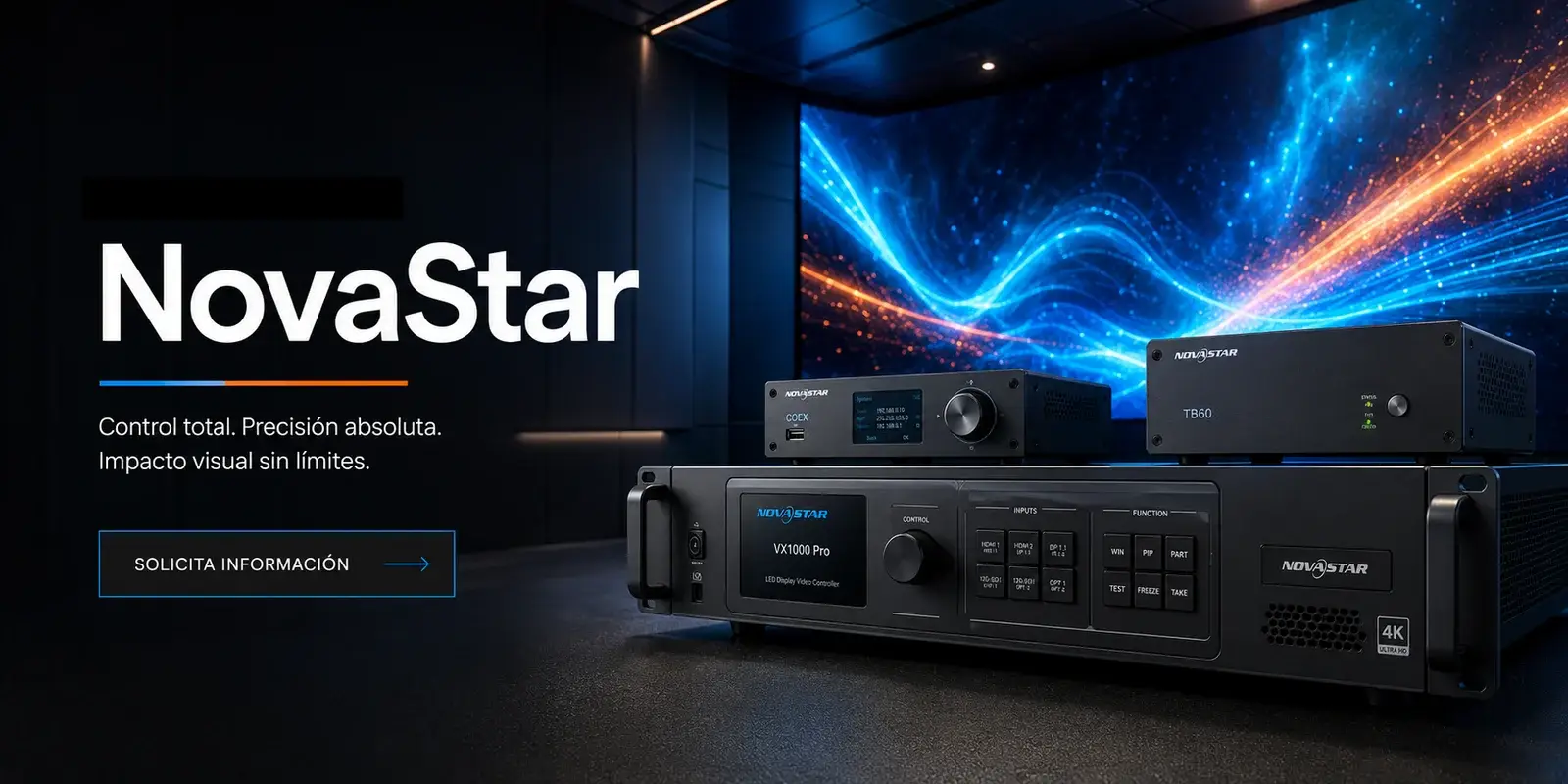 Procesadores Novastar para pantallas LED profesionales en AV Componentes