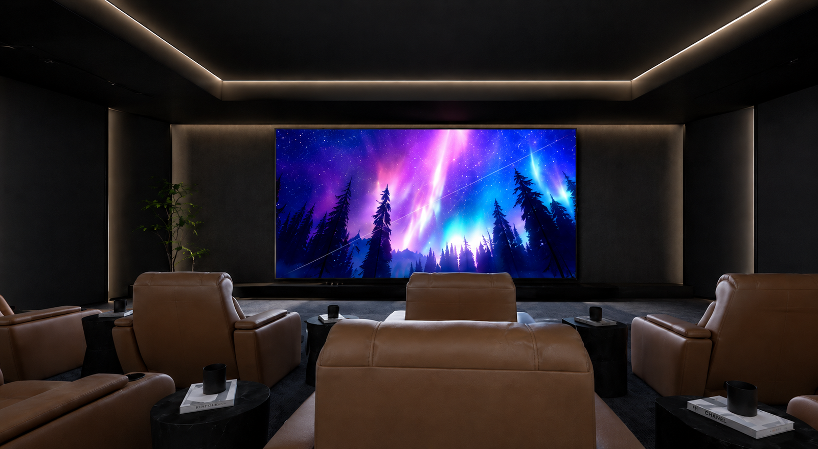 Pantalla LED Interior 216'' COB P1.25 · 4,80 x 2,70 m