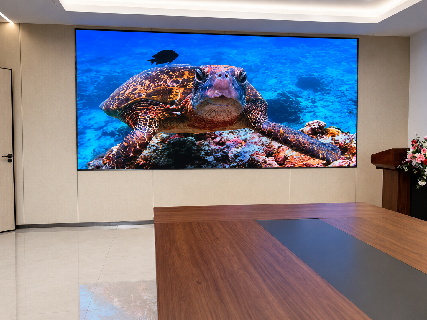 Pantalla LED Interior 147'' GOB P1.86 · 3,20 x 1,92 m